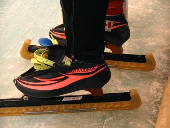 速度滑冰冰鞋和冰刀