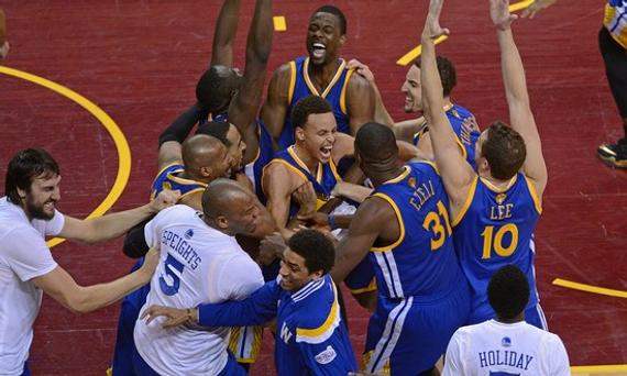 Yi finals rematch curry Cleveland: locker room and champagne taste