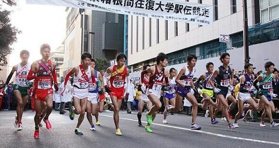 日本人酷爱跑步:大妈沉迷 接力赛直播超春晚_