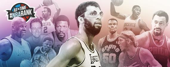 NBA曆史十大中鋒