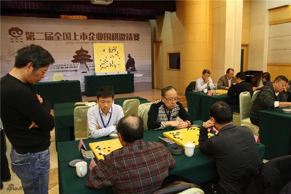 上市企业围棋赛 李华杨农王晓冬助互动队全胜