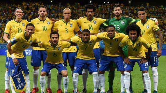 12大巴西国脚云集中超中甲 国家队出战超170场
