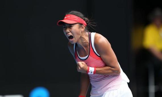 Zhang Shuai Peng Shuai Miami match won in two sets in the second round of promotion