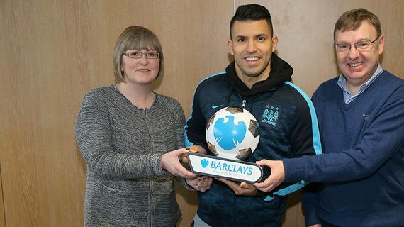 Aguero won the Premier League player of the year January 4 5 ball was elected third times