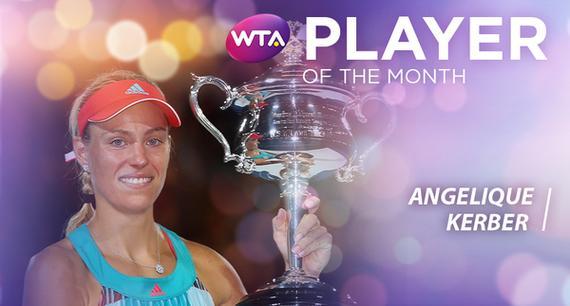 科贝尔当选WTA一月最佳球员 澳网首夺大满贯冠军