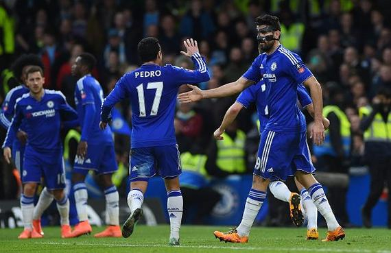 佩德罗和科斯塔是切尔西锋线两把尖刀