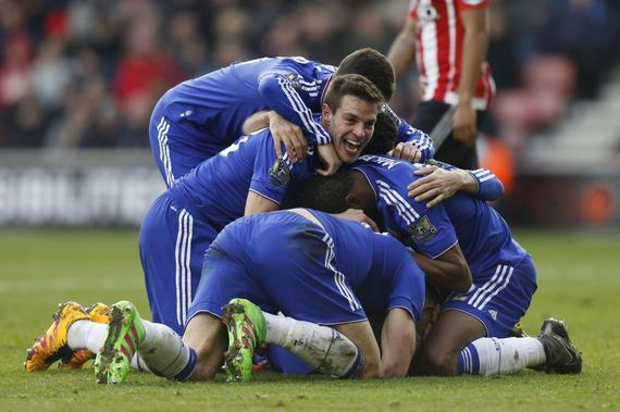 英超-小法诡异进球铁卫最后绝杀 切尔西2-1逆转