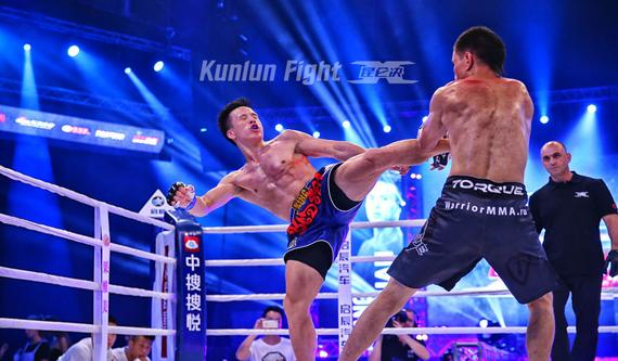 张美煊在比赛中