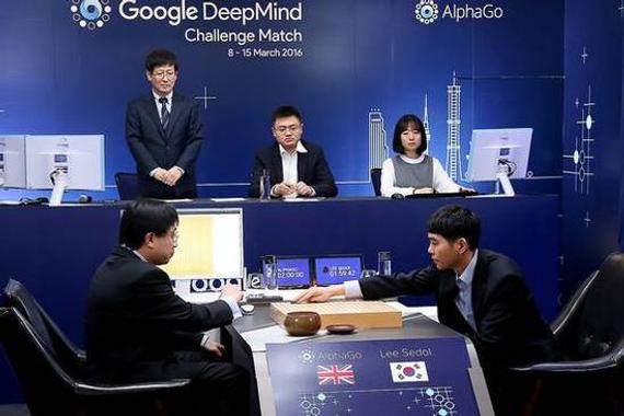 人工智能AlphaGo与李世石第4场比赛