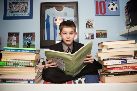 英11岁神童智商超爱因斯坦 梦想是当职业球员