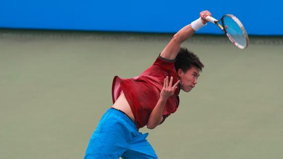 Shenzhen challenge qualifying China teenager full out Wang Yuzuo retire because of injury