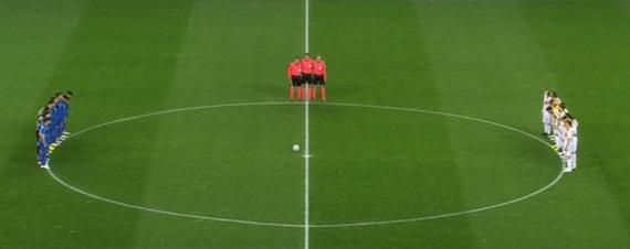 多场国际足球友谊赛为比利时事件遇难者默哀_