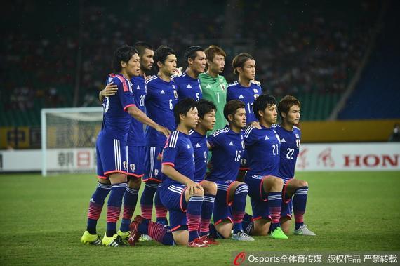 2015年东亚杯日本男足表现不佳（资料图）