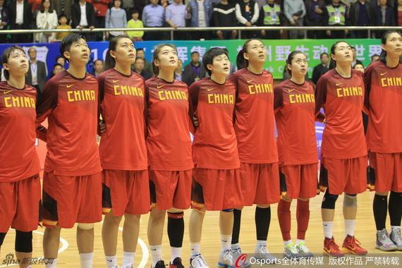 中国女篮出征落选赛
