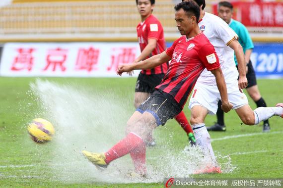 梅州5-1大胜肇庆恒泰