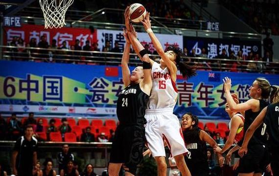 中国国青女篮战胜新西兰