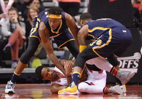 椒33分步行者首胜 双枪低迷猛龙失主场优势_N