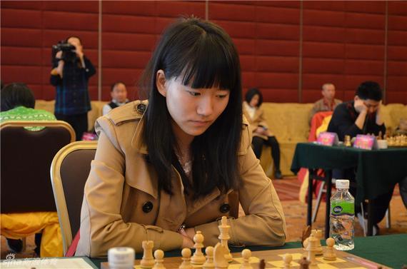 江苏兴化美女棋手郭琦