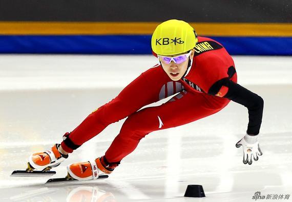 Short track World Cup fan can be new The women's 500 m after sealing