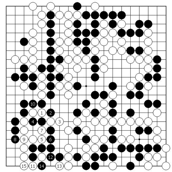 资料图：围棋棋谱