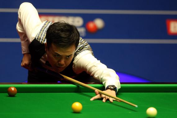 Fu Jiajun first round out of the world open Liang Wenbo shot 139 promotion
