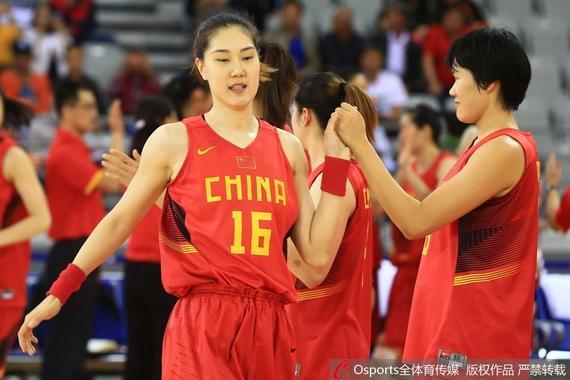 中国女篮在落选赛前最后的热身赛中遭遇三连败