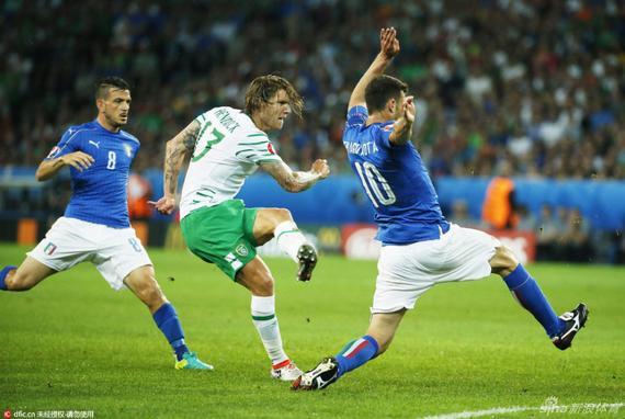 爱尔兰对意大利的比赛相当乏味