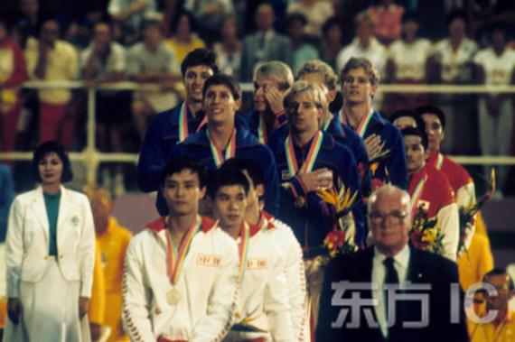 1984年洛杉矶奥运会首次夺银