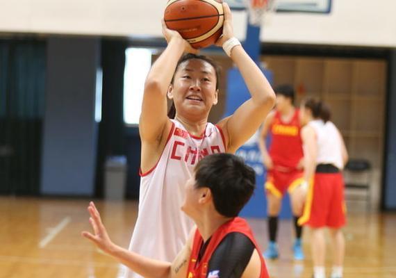 中国女篮仍在紧张备战奥运中
