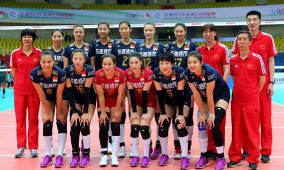 中国女排的部分队员在瑞士精英赛上已适应过新规则