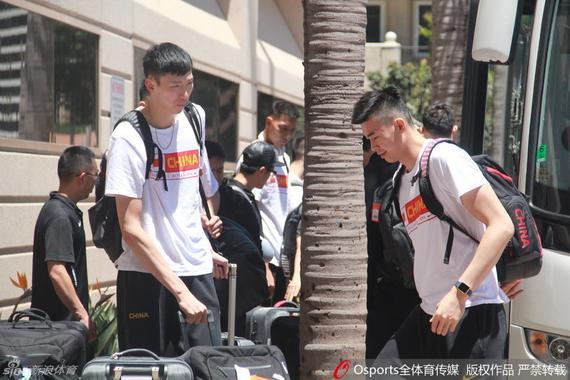 中国男篮即将在美国与梦之队热身