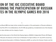 国际奥委会裁定不对俄罗斯运动员实行全面禁赛