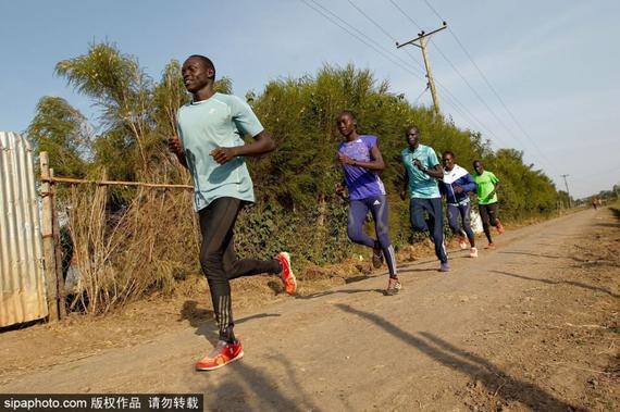奥运难民代表队南苏丹运动员备战