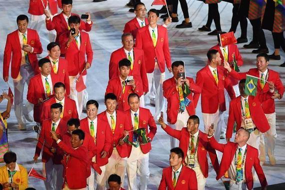 中国代表团在奥运首日没能斩获金牌