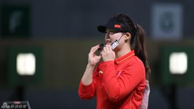 张梦雪射落中国首金