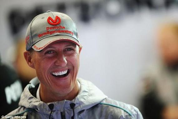 七届F1总冠军迈克尔-舒马赫