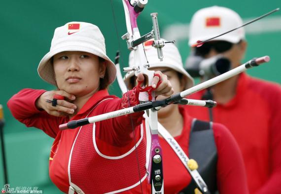 The Chinese women's team to the final four Tears in the field