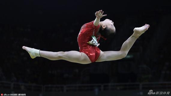 中国女子体操队 以总成绩第二进入决赛