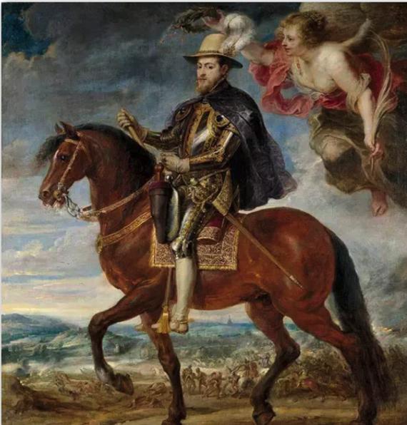 鲁斯本的《马背上的菲利普二世》