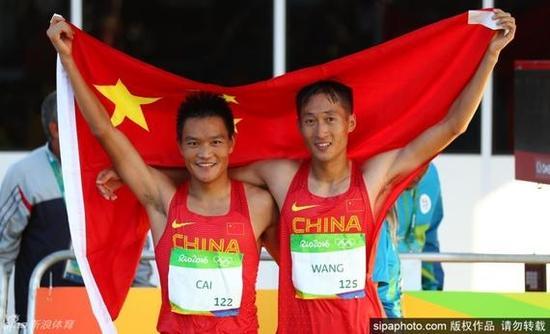 中国选手包揽男子20公里竞走前2