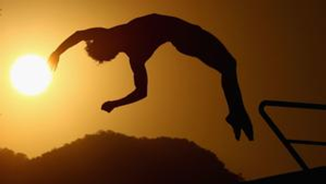 各国跳水选手训练备战