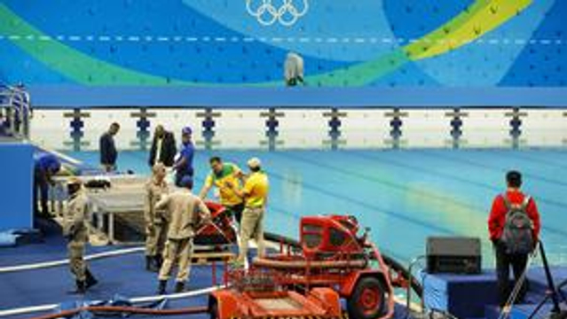 里约奥组委紧急为游池换水