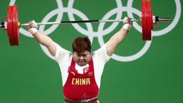 女举75公斤以上级孟苏平夺金