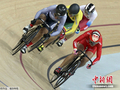 钟天使获场地自行车女子竞速赛第五名