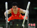 奥运体操男子双杠 尤浩出现失误仅名列第八