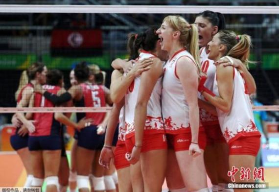 塞尔维亚逆转美国晋级女排决赛 目标创造更大历史