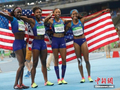 美名将摘奥运田径第5金 接力重赛惹争议