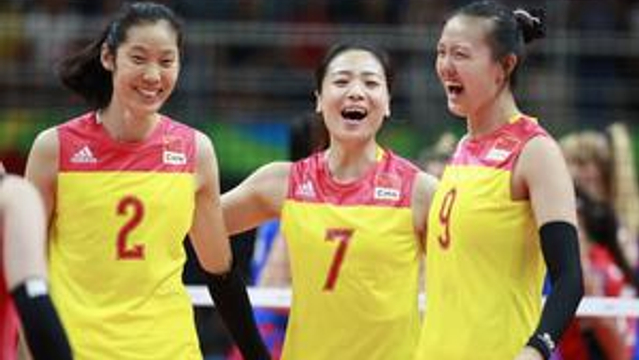 中国女排3-1塞尔维亚