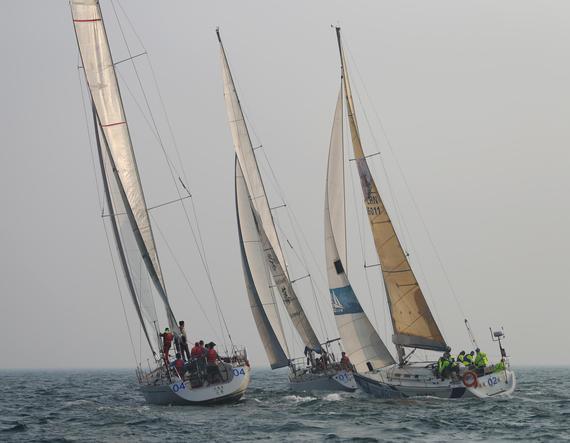 Set sail! 2016 China bohai sea sailing rally in dalian