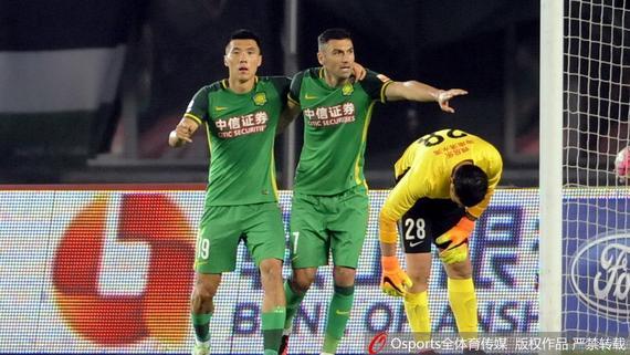 CSL - il horses we brace guoan 2-0 liao foot end four rounds